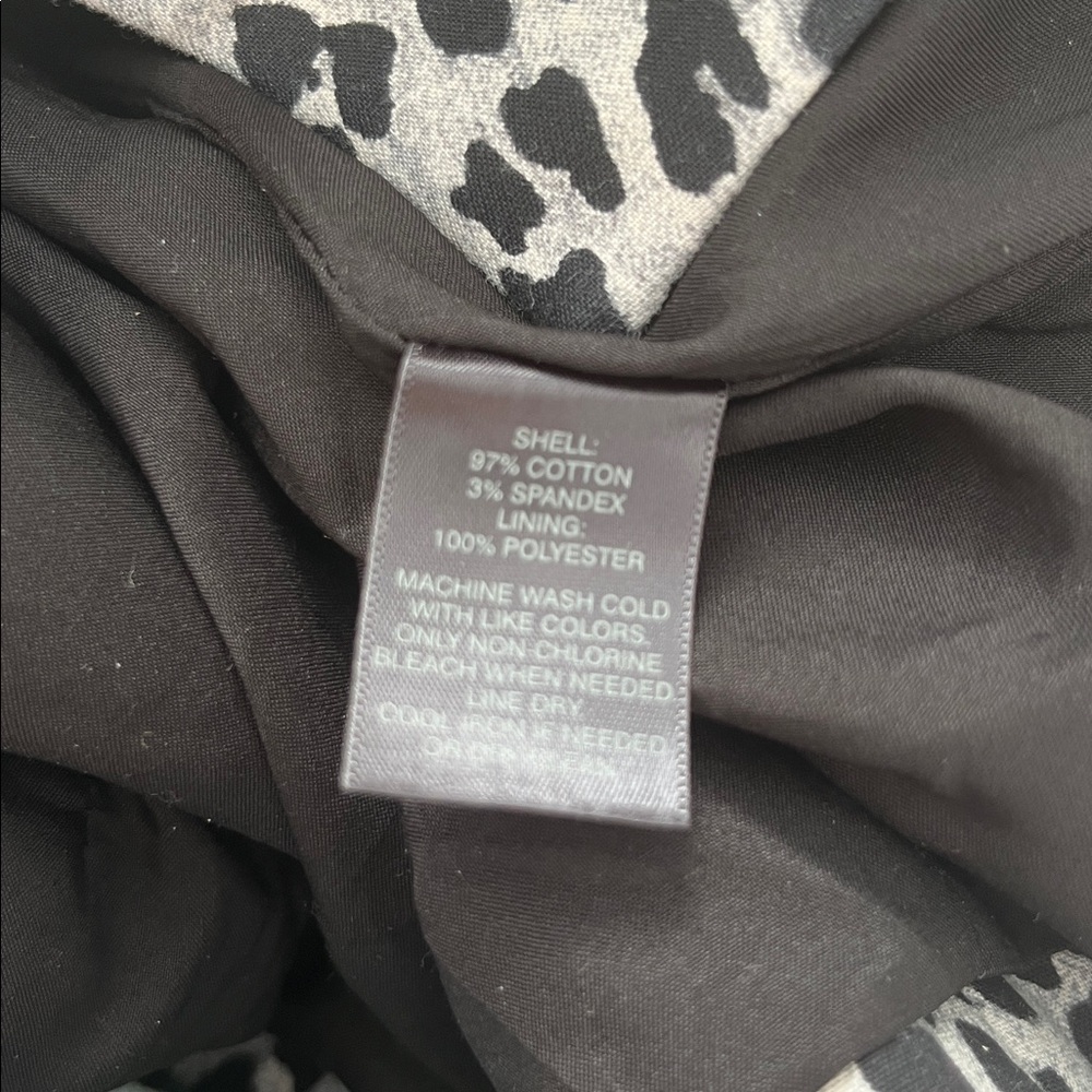 WHBM Leopard Print Blazer Jacket - image 6